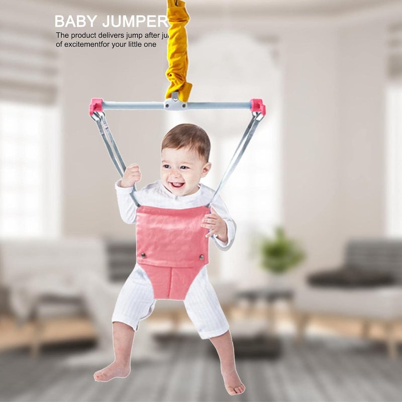 ويوبلز نطاط الباب | جهاز تمارين الأطفال نطاط الباب - نطاط باب للأطفال، نطاط باب للأطفال من عمر 6 إلى 24 شهرًا، الرضع، الأطفال الصغار - Image 2